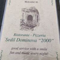 I think the restaurant name has changed! Located in the plaza opposite the church   at Monnalisa in Sorrento