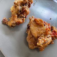 Mushroom goreng  at Lion Dance Cafe in Oakland