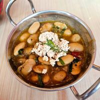 Bomba beans at Lion Dance Cafe in Oakland