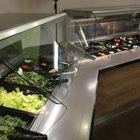 Salad bar at Saint Peter Food Co-op and Deli in St Peter