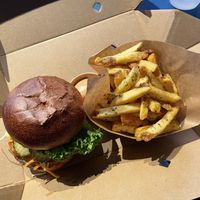 No Chicken Burgerr  at Eden Jaxx in Copenhagen