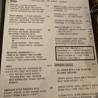 Menu at Port Espresso in Brixham