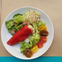 Filled pepper at 1001 Saveurs Sauvages in Ajaccio