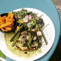 Waffle at 1001 Saveurs Sauvages in Ajaccio