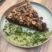 Hazelnut tart  at 1001 Saveurs Sauvages in Ajaccio