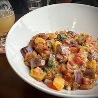 Mediterranean Grain Bowl  at Stilt House Gastro Bar in Cedarburg