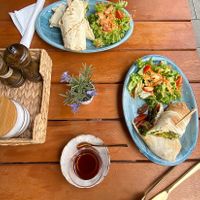   at Café Cakes in Dusseldorf