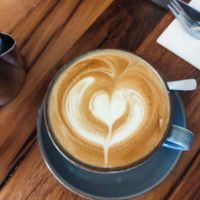 Cappuccino mit Sojamilch at Tomasa in Berlin