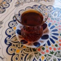 Complementary tea. at BESH in Berlin