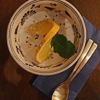 Black sesame flan (below the surface 😉) at To1980 Vegan in Dusseldorf