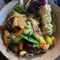 udon noodle bowl at To1980 Vegan in Dusseldorf