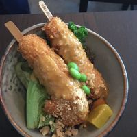 Satay tofu at To1980 Vegan in Dusseldorf