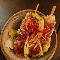 fried tofu, so good! at To1980 Vegan in Dusseldorf