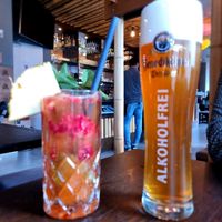 Drinks at To1980 Vegan in Dusseldorf