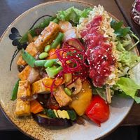 Flamingo Bowl 🦩   at To1980 Vegan in Dusseldorf