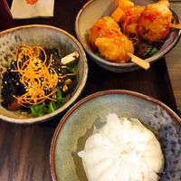Starters/small bowls at To1980 Vegan in Dusseldorf