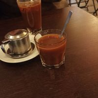 Kaffee mit Kondensmilch (vegan) ganz neue Erfahrung 😍 at To1980 Vegan in Dusseldorf