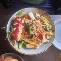 Udon bowl #Veganuary at To1980 Vegan in Dusseldorf