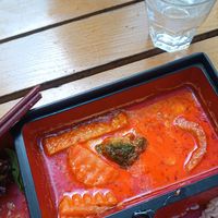 Das Gemüse schwamm in einer Öl lache und hat nicht frisch geschmeckt... at To1980 Vegan in Dusseldorf