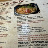 menu  at To1980 Vegan in Dusseldorf