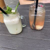 Lychee Drinks   at To1980 Vegan in Dusseldorf