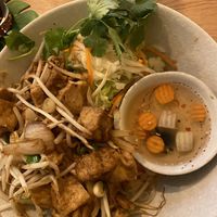 Vegan chicken and tofu  at Tonkin in Flensburg