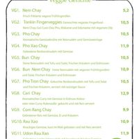 Speisekarte at Tonkin in Flensburg