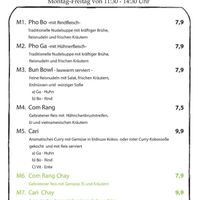 Mittagstisch mit einem veganen Gericht (das andere kann vegan gemacht werden) at Tonkin in Flensburg