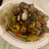   at Jaa Nu' Rosticceria Vegana in Genoa