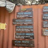 Part of the Menu  at Souldough Pizza in Carvoeira