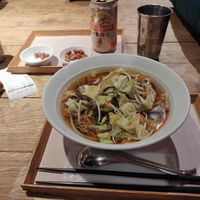 Asiatic soup at Ganjin Shokudo 鑑真食堂 in Kumamoto