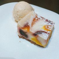 Vegan cheesecake   at El Greco in Stratford-upon-avon