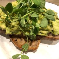 Avo toast at Drury 188-189 in London