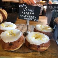 vegan doughnuts at Drury 188-189 in London