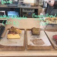 vegan cakes at Curve Roasters in Margate