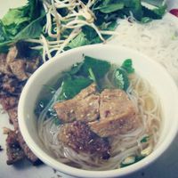 Bún chả  at Loving Hut - Âu Cơ in Hanoi