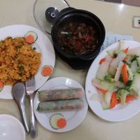 My lunch today at Loving Hut - Âu Cơ in Hanoi