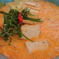 Coconut Curry with lemongrass tofu at An Banh Mi in Dusseldorf