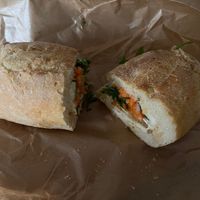 Lemongrass tofu bahn mi  at An Banh Mi in Dusseldorf