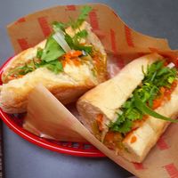 fried vegetables bánh mì 8,20€🤌🏽 at An Banh Mi in Dusseldorf
