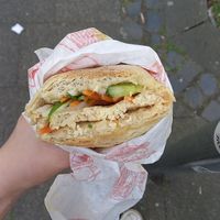 lemongrass tofu banh mi 8,90€ at An Banh Mi in Dusseldorf
