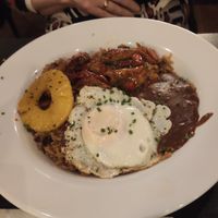 Vegetarische nasi at Ria's Eetcafé in Mander