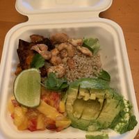 Tropical veggie bowl at Moniker Bar in Richland