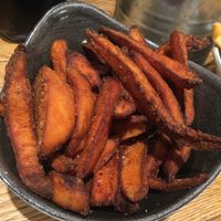 sweet potato fries  at Le Burger in Vienna
