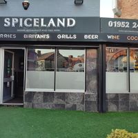Outside at Spiceland in Telford
