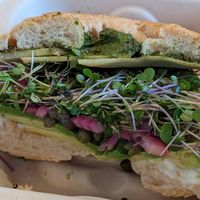 Bagel - maybe the best bagel I've had at Bloom in Logan