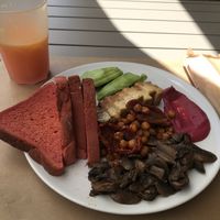 Vegan brunch part I at Cafeteira da Vila in Vila Do Conde