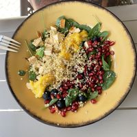 Vegan salad  at Cafeteira da Vila in Vila Do Conde