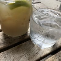 Soursop drink  at Vegan Hood in New York City