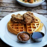   at Vegan Hood in New York City